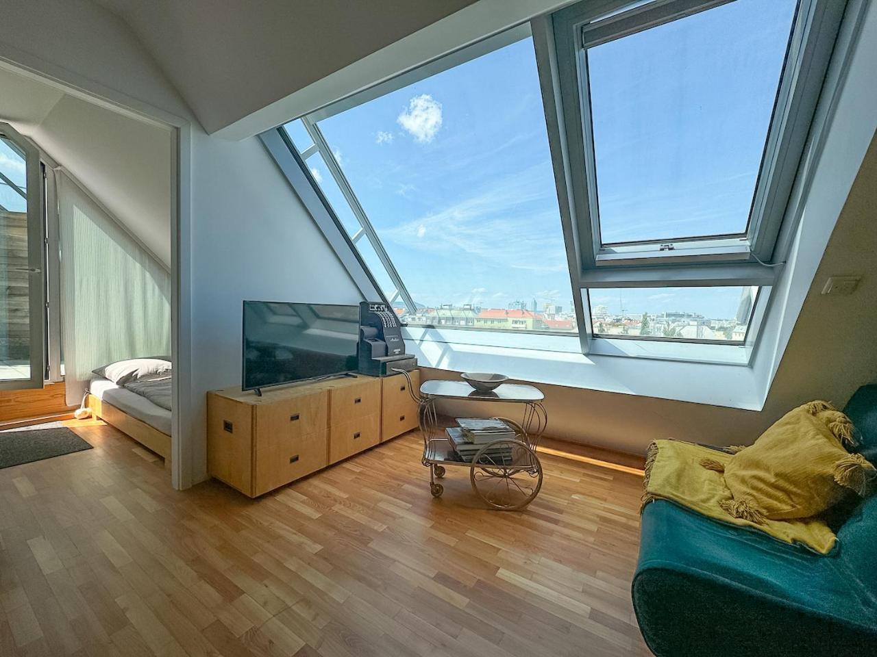 360° View Loft 2 Lägenhet Wien Exteriör bild